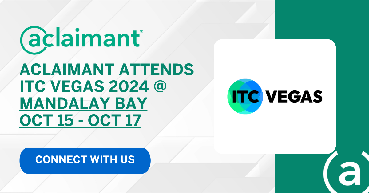 Connect with Aclaimant at ITC Vegas 2024